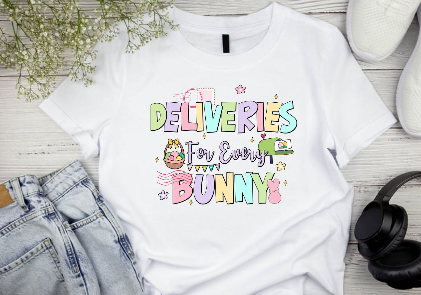Deliveries for every bunny tshirt