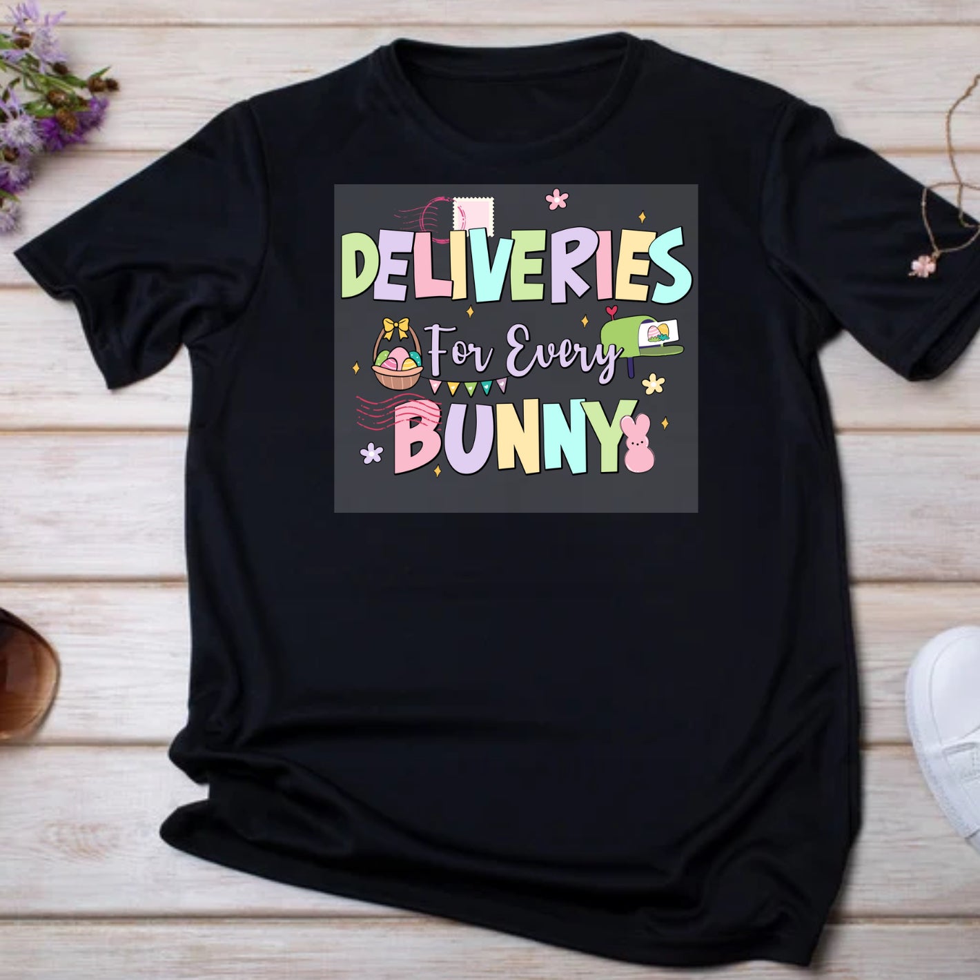 Deliveries for every bunny ready to press DTF transfer