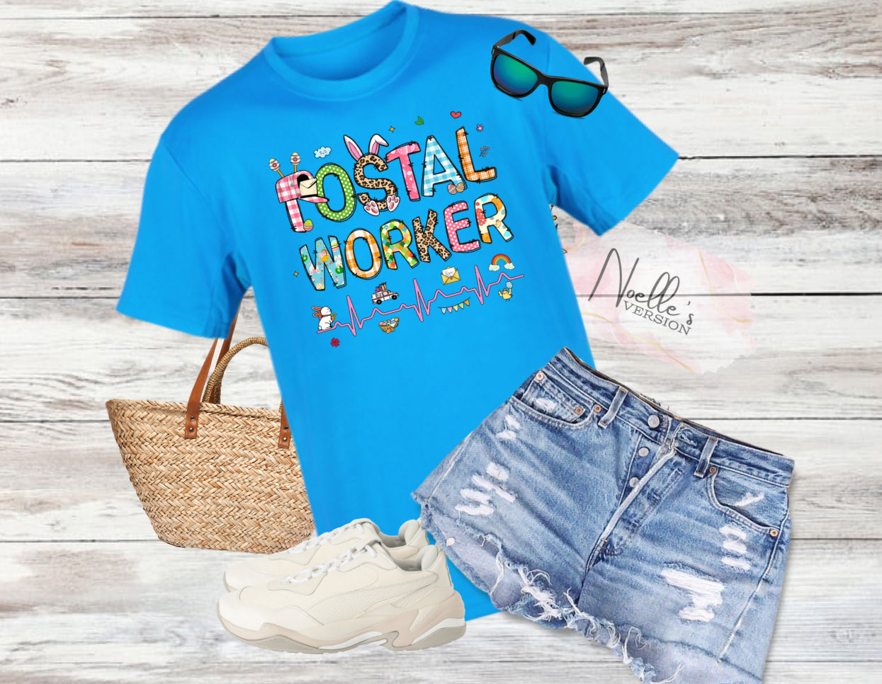 Postal worker Easter tshirt