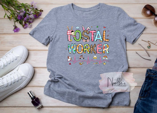 Postal worker Easter tshirt