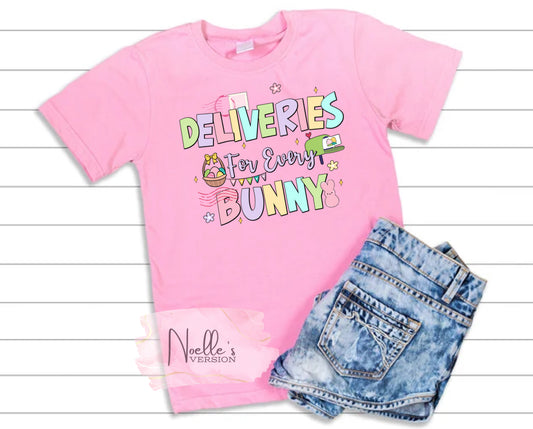 Deliveries for every bunny tshirt